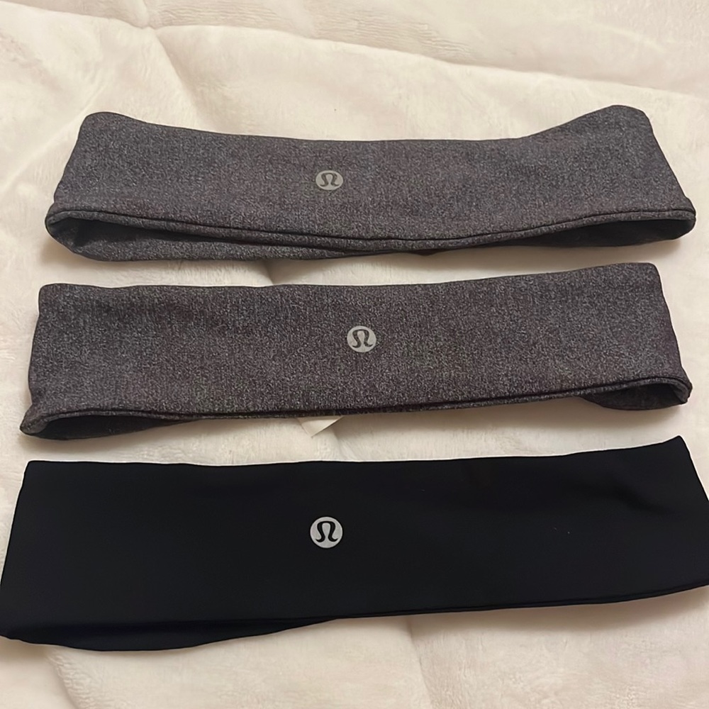 set of 3 lululemon headbands